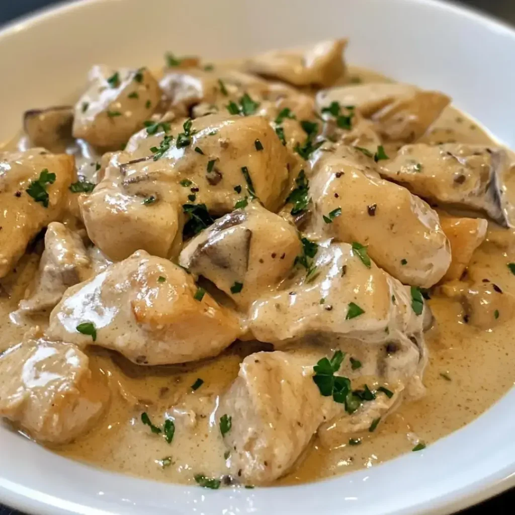 Homemade Chicken Stroganoff