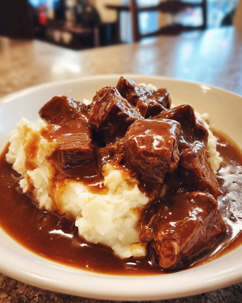 Slow Cooker Beef Manhattan