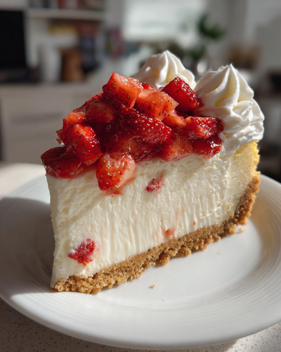 Irresistible Strawberry Shortcake Cheesecake in Just 1 Try