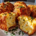 mashed potato cheese puffs