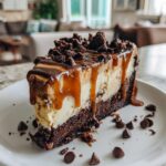 Caramel Brownie Cheesecake
