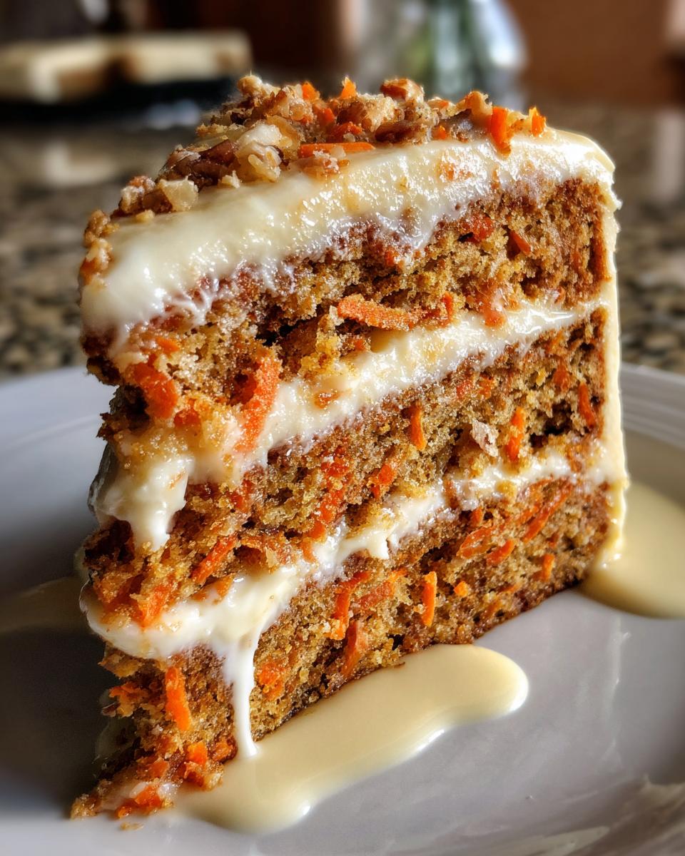 Irresistible Carrot Cake Cheesecake with 2 Dreamy Layers