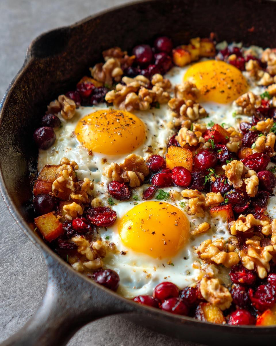 30-Minute Cranberry Apple Breakfast Skillet – Irresistibly Delicious