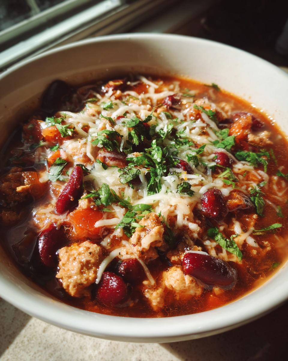 Cranberry Chipotle Turkey Chili: 40-Minute Smoky Bliss