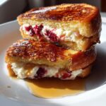 Cranberry Cream Cheese–Stuffed French Toast