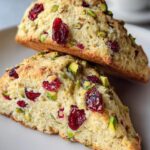 Cranberry Pistachio Scones