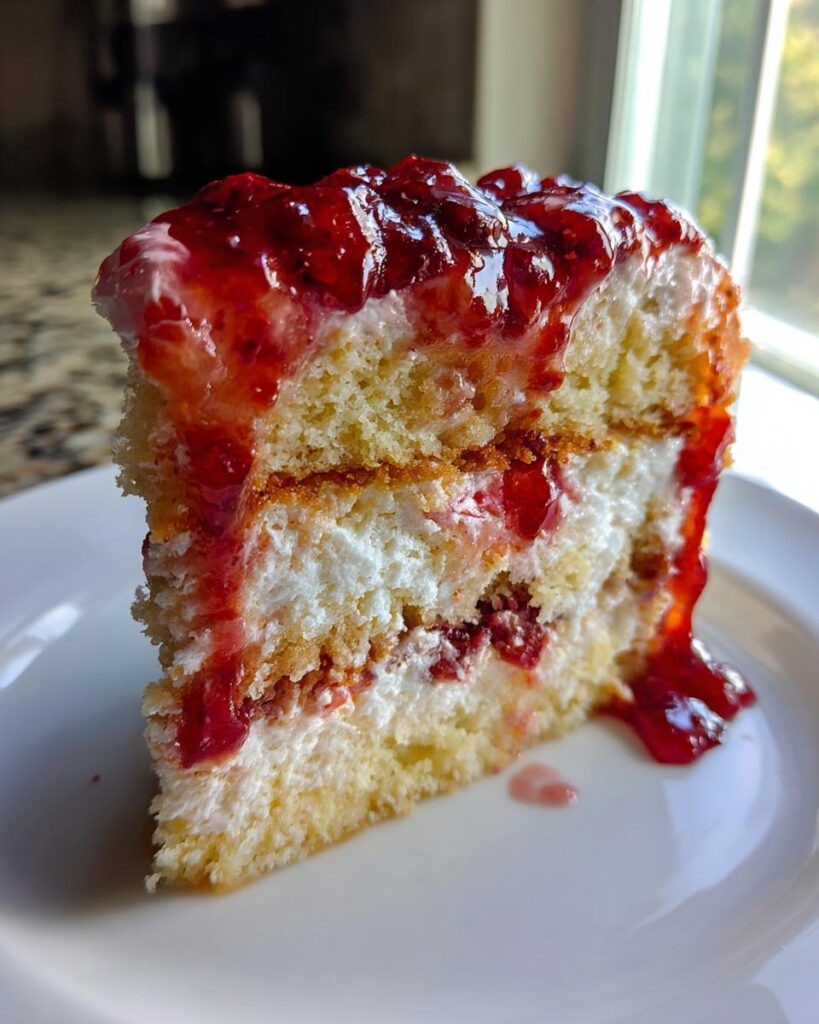Cranberry Tres Leches Cake