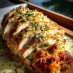 Creamy Baked Asiago Chicken