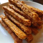 Homemade Pumpkin & Oatmeal Dog Snack Sticks