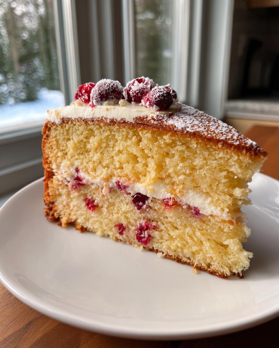 Irresistible Orange Mascarpone Cranberry Cake Recipe in 45 Minutes