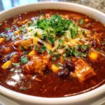 Savory Chicken Enchilada Soup