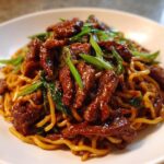Sticky Beef Noodles