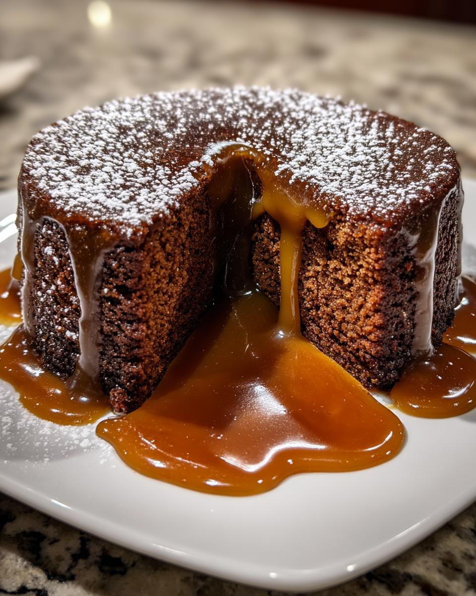 1 Decadent Gooey Coffee Caramel Cake Recipe You Need