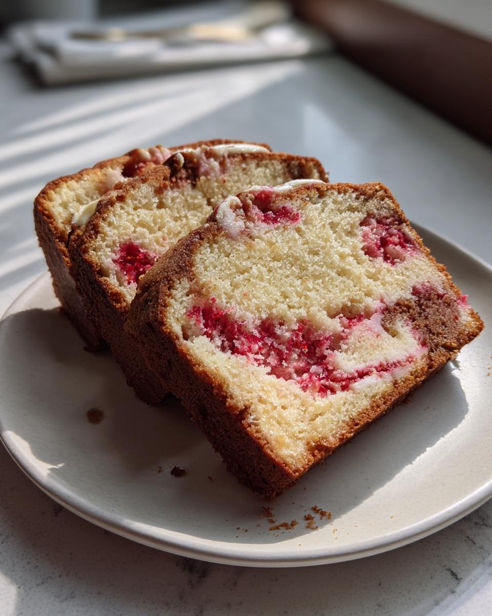 Irresistible Strawberry Cream Cheese Pound Cake Recipe