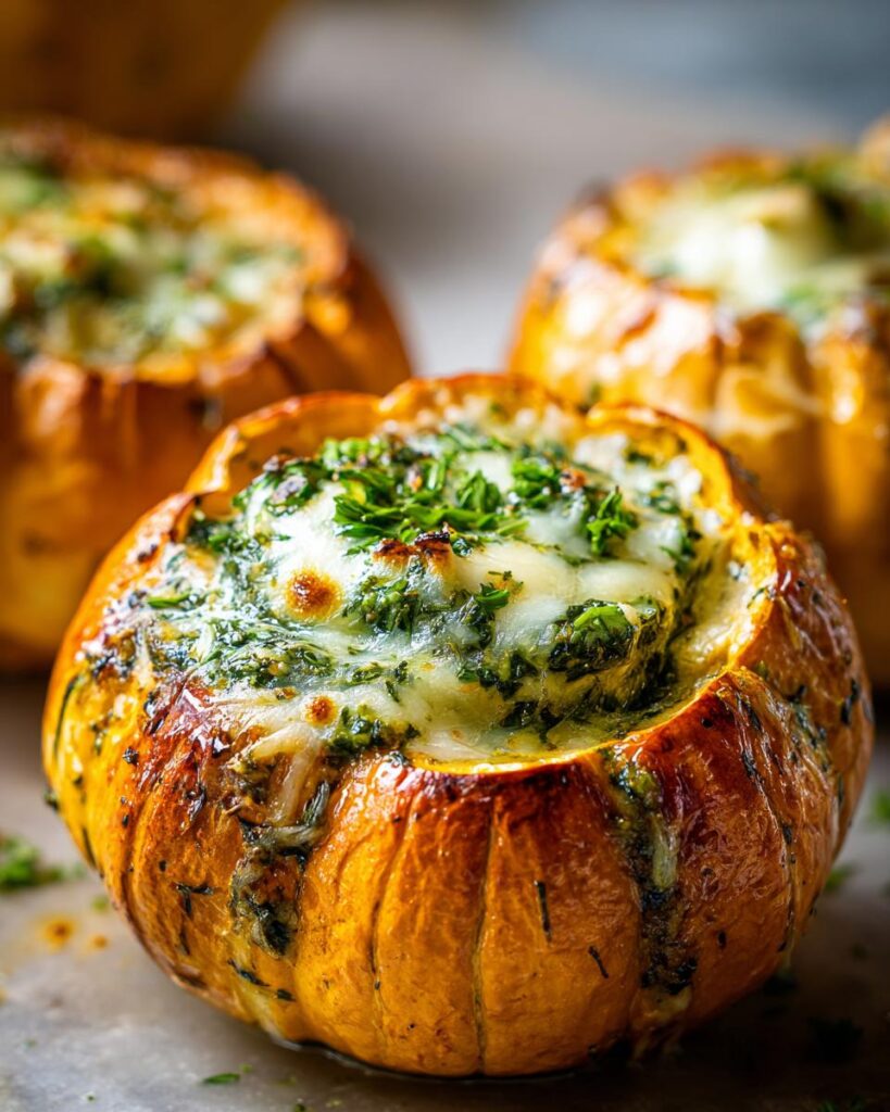 Herb-Filled Pumpkin Dish