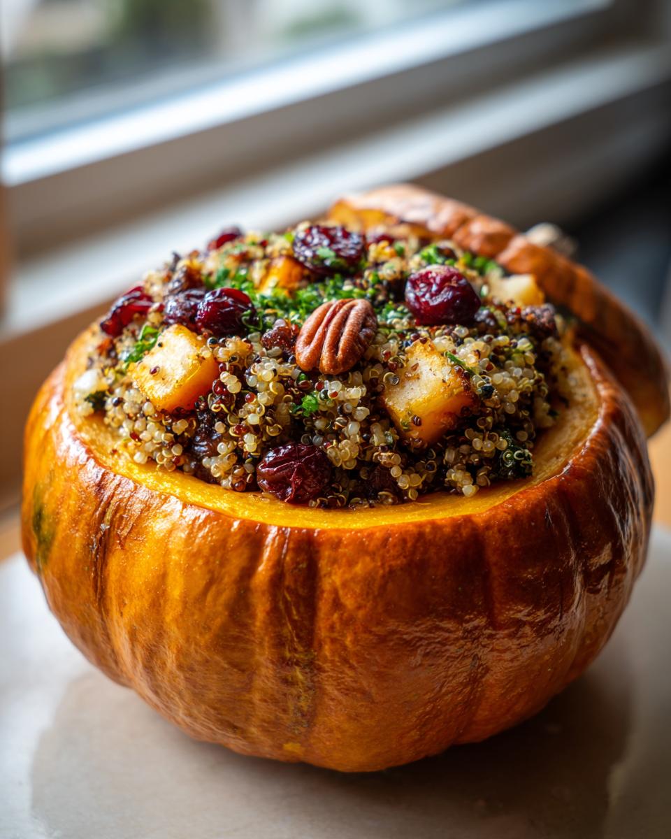 Roasted Stuffed Pumpkin Recipes: 1 Magical Fall Feast  (59 characters)