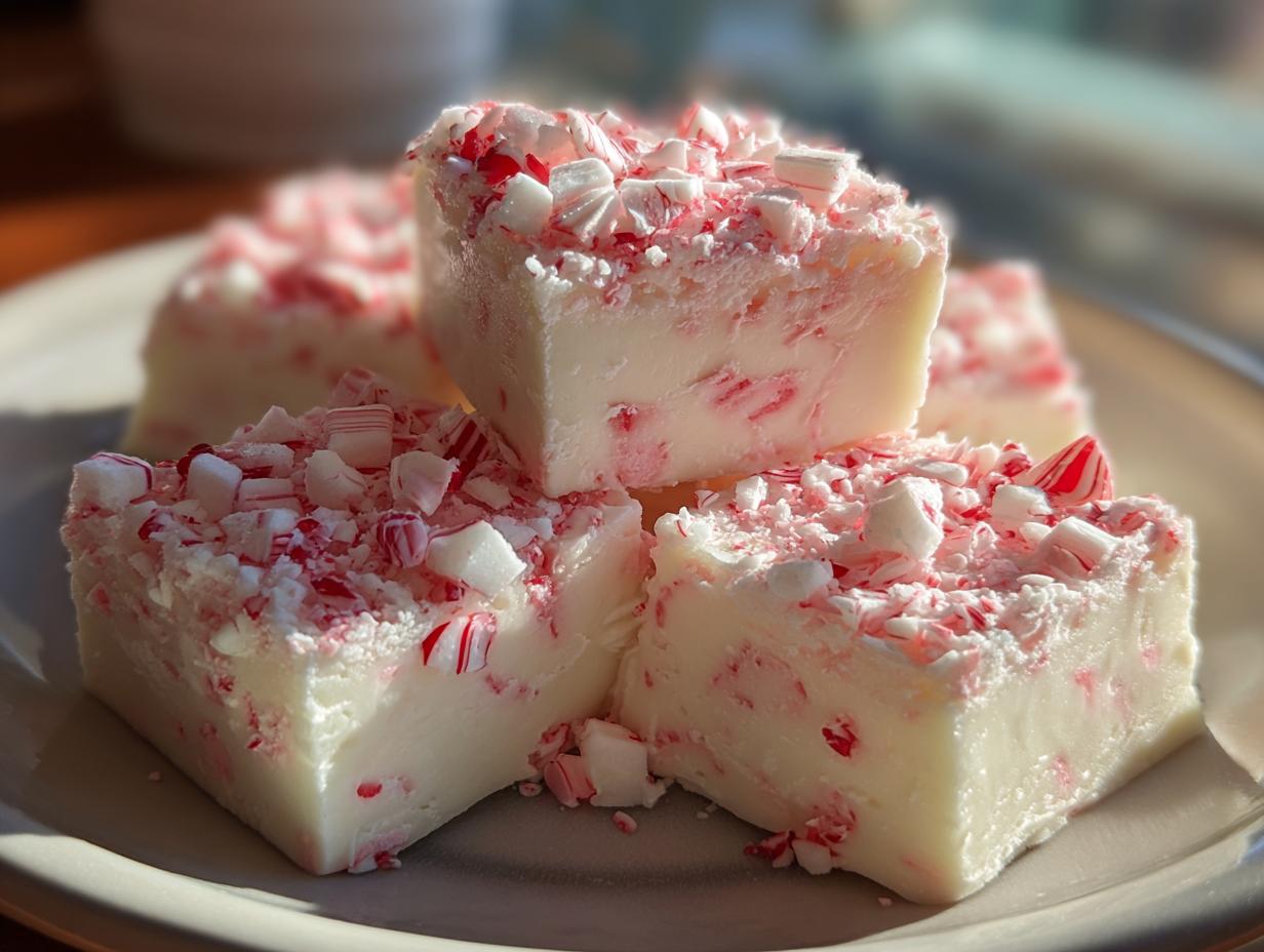 Amazing Candy Cane Fudge: 10-Minute Dessert Bliss