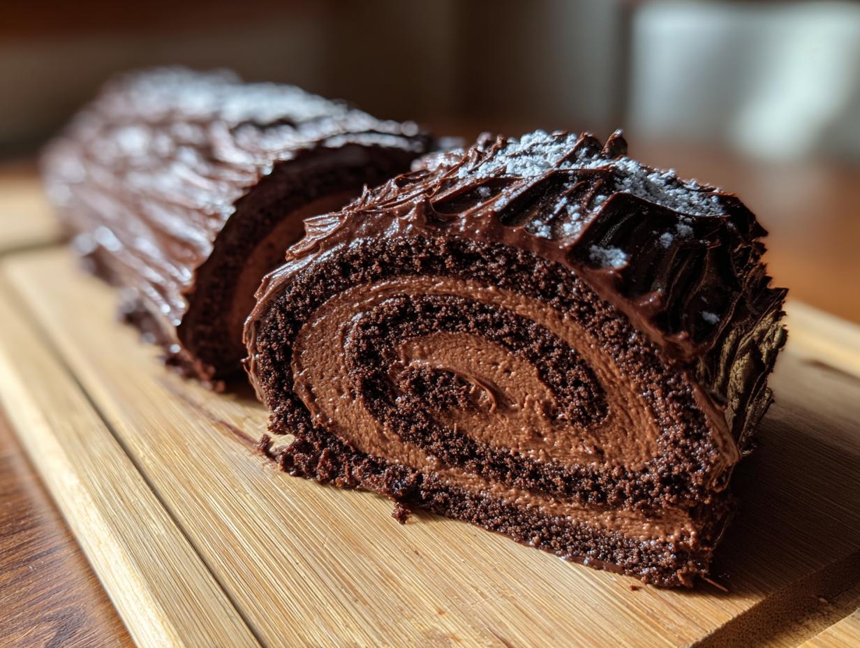 Amazing Yule Log (Bûche de Noël) in 1 Hour