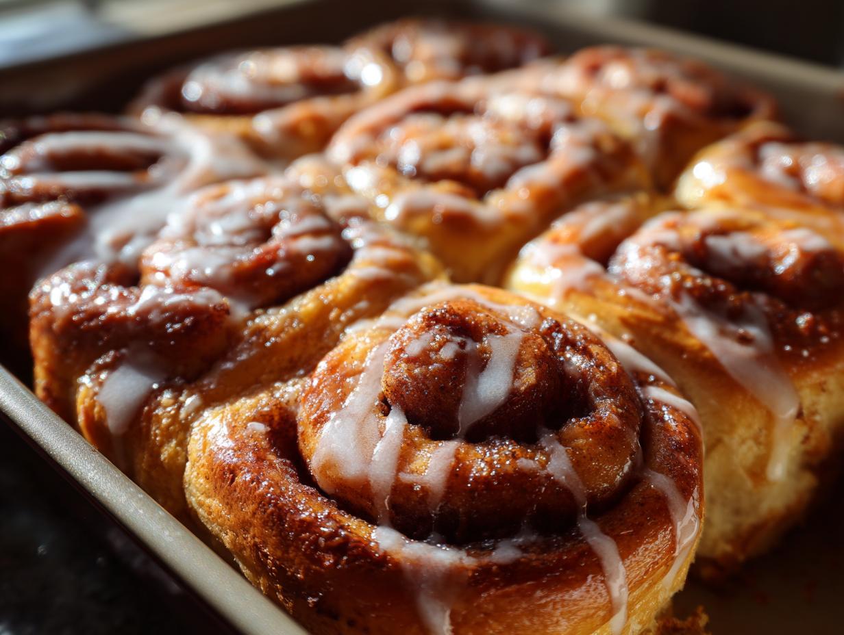 Amazing Christmas Morning Cinnamon Roll Bake