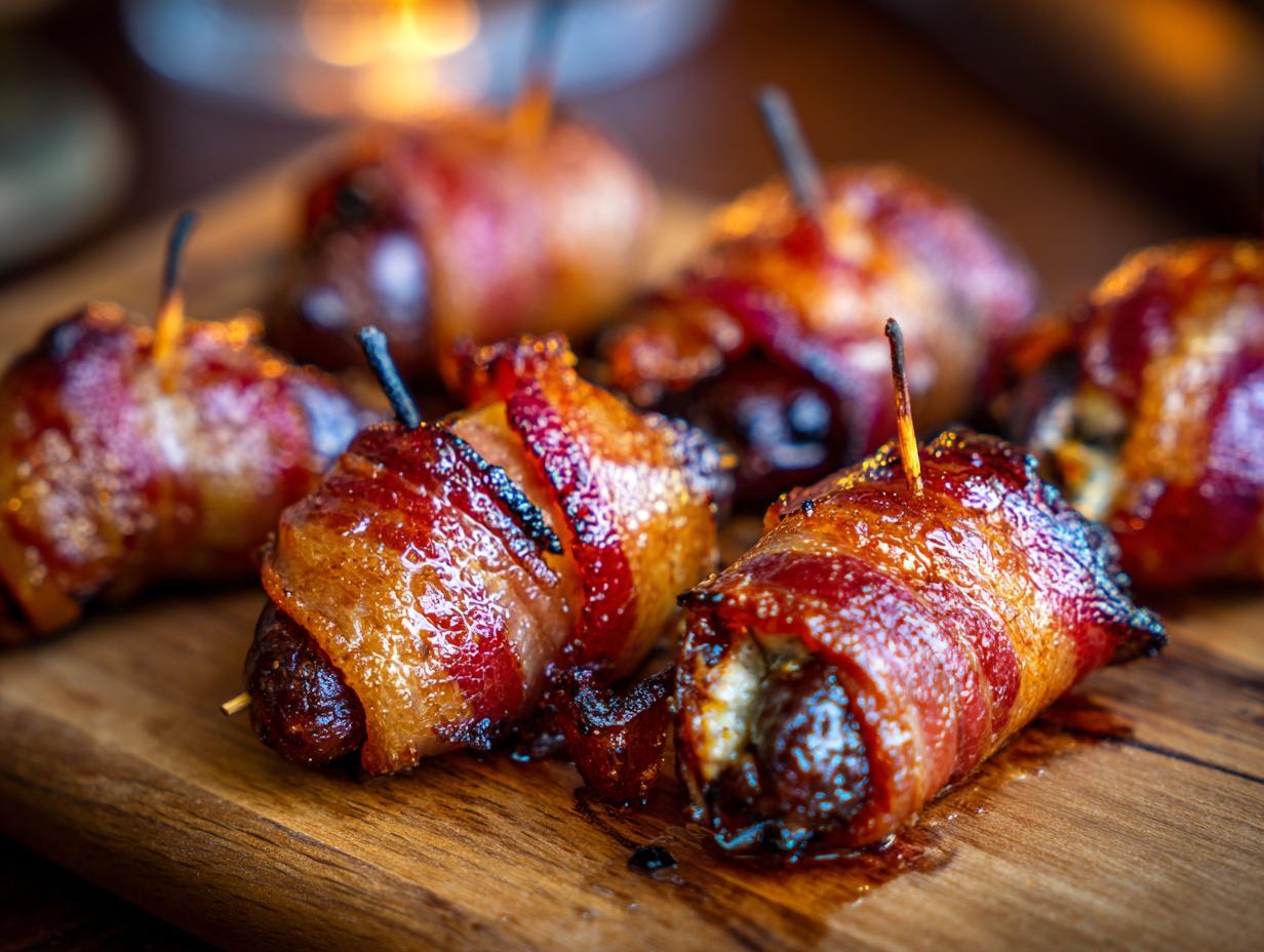 Crispy Bacon-Wrapped Dates: 1 Glorious Appetizer