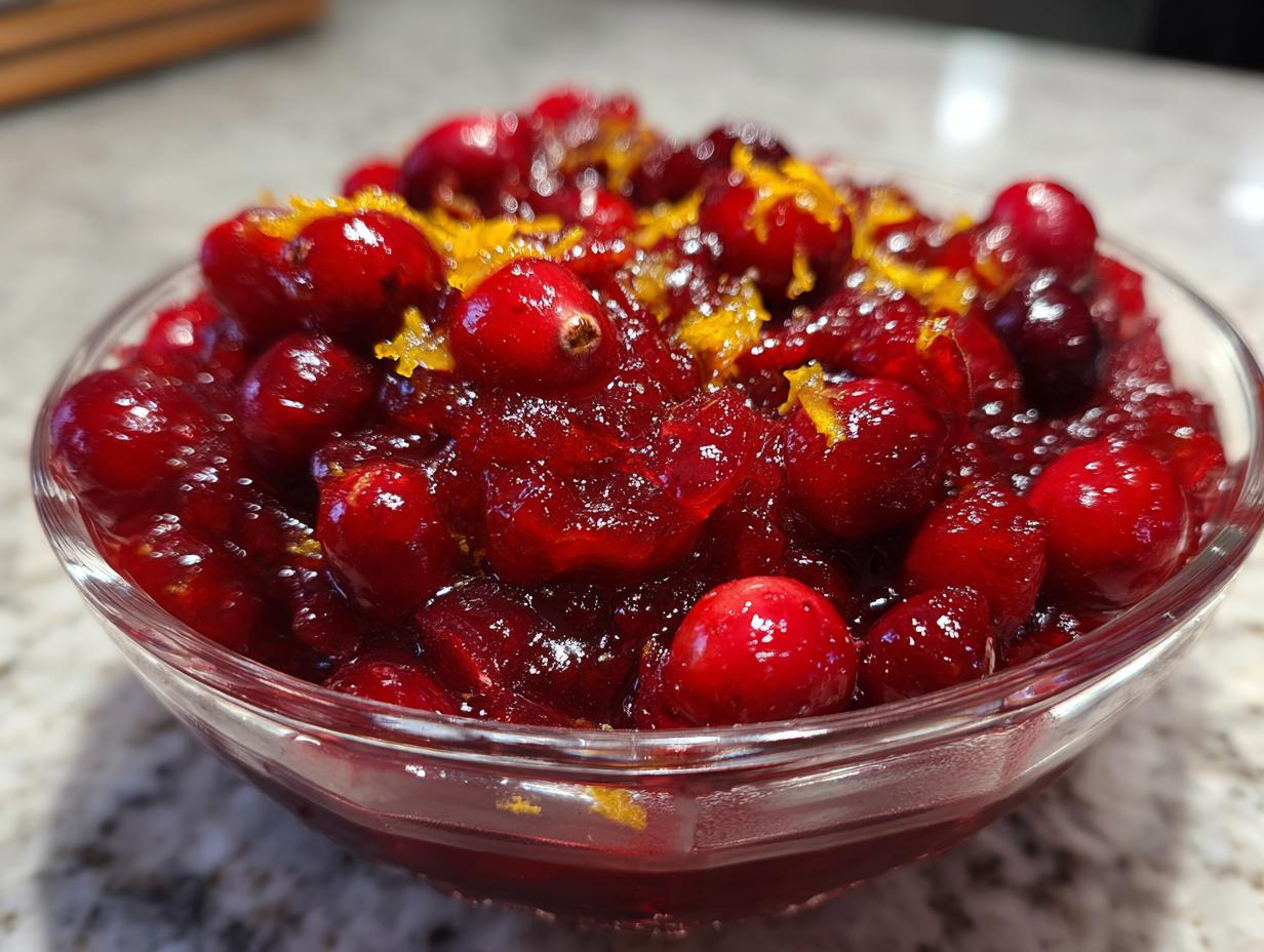 Amazing Fresh Cranberry-Orange Sauce Recipe