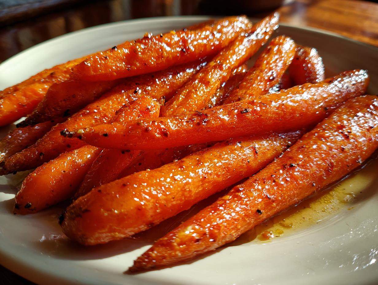 Amazing Maple-Glazed Carrots with Brown Sugar Butter