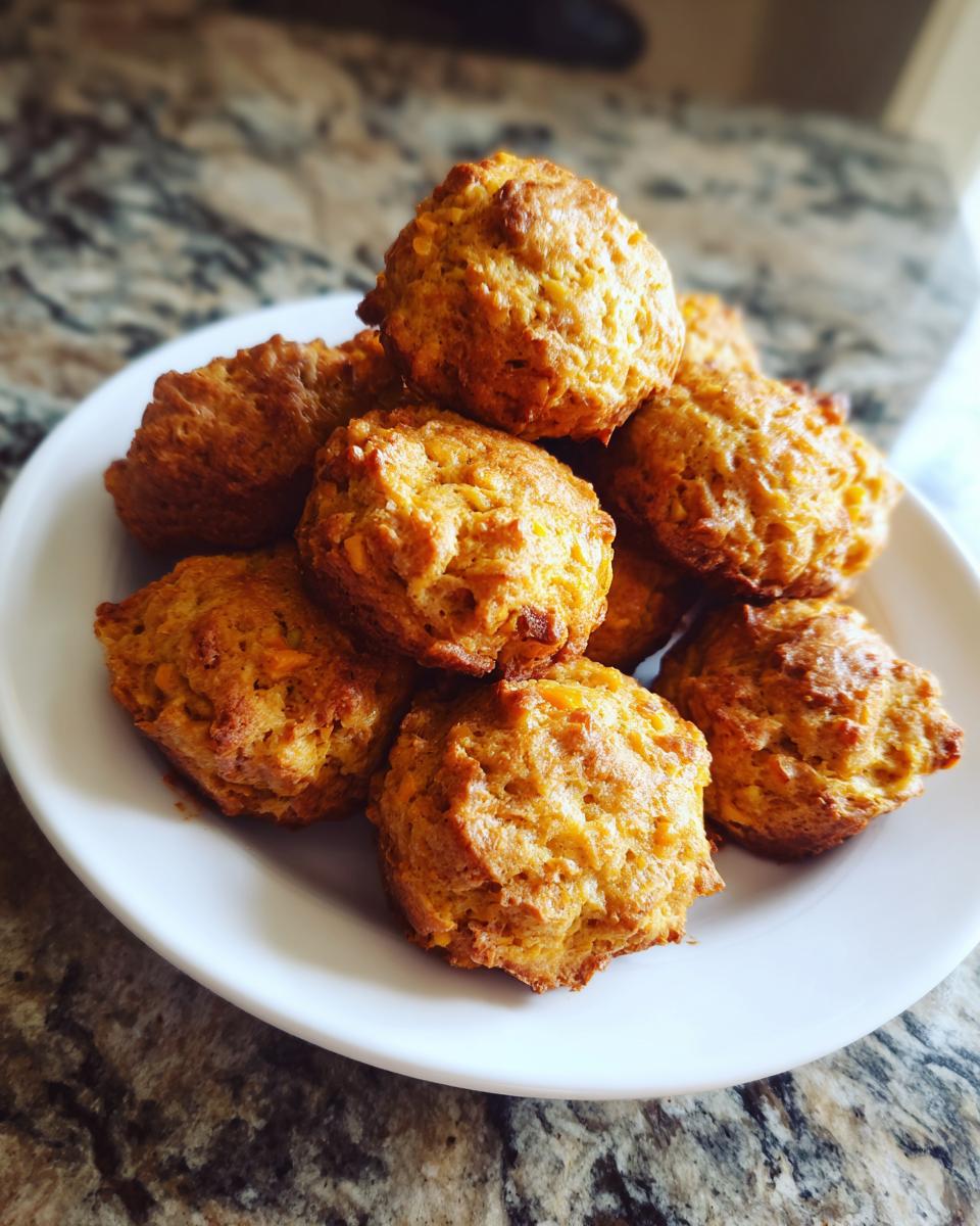 A plate piled high with homemade Beef & Cheddar Training Treats, perfect for rewarding your dog.