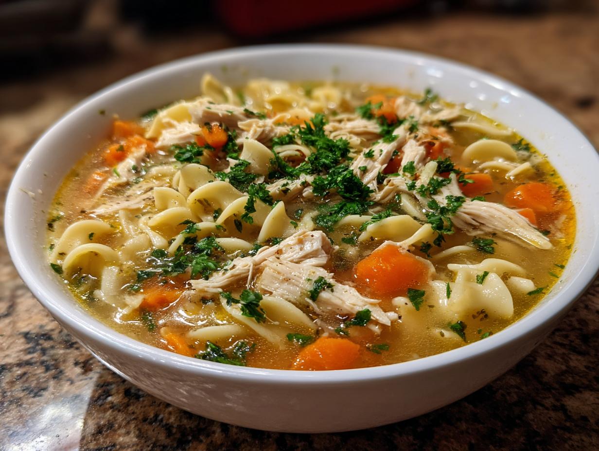 The Ultimate Chicken Noodle Soup: 2 Simple Tips!