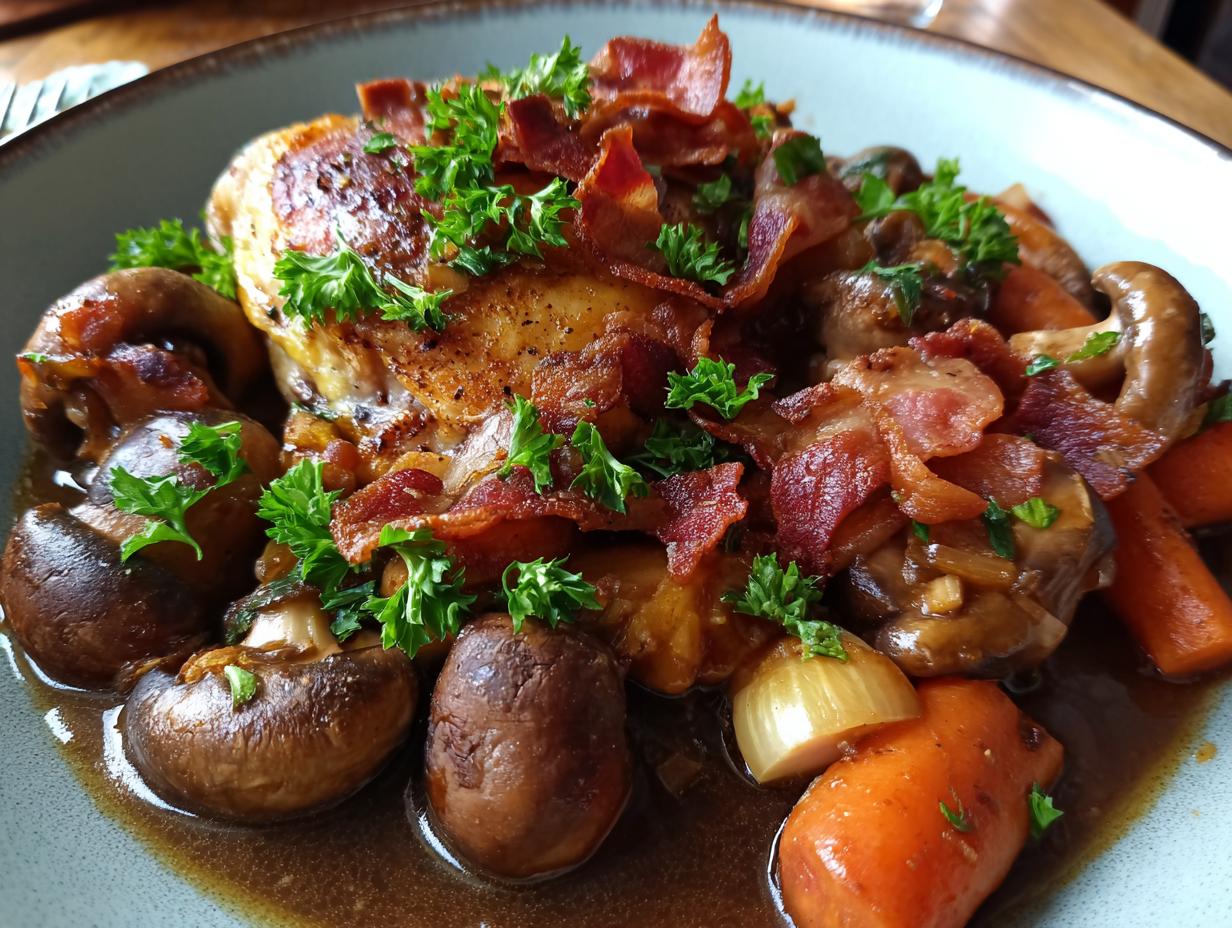 Classic Coq au Vin: 1 Recipe for a Cozy Night