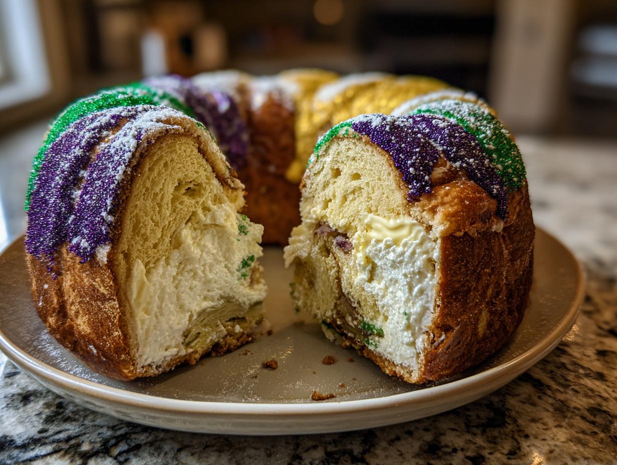 Make a Delicious Classic King Cake in 1 Hour!