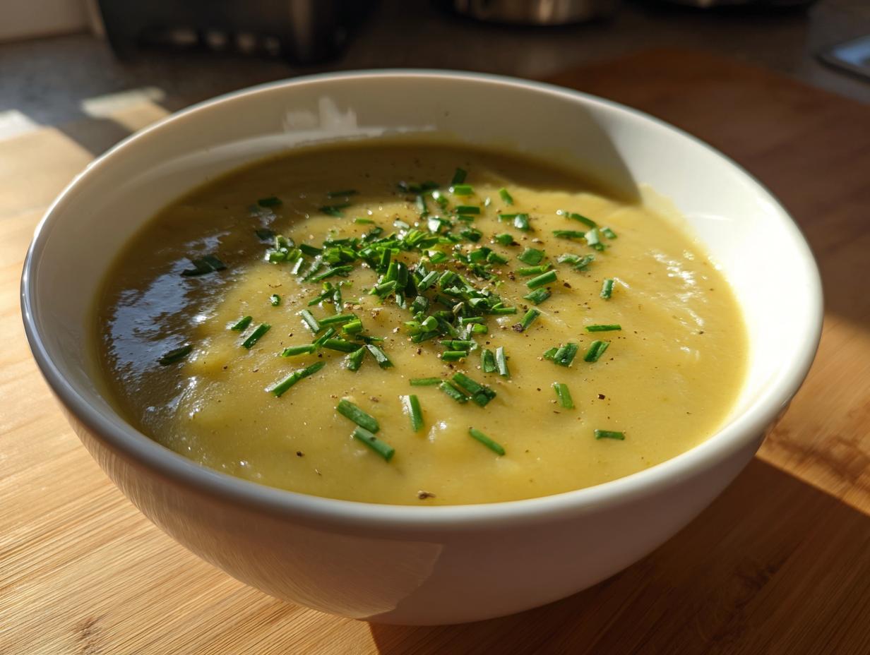 Best Creamy Potato Leek Soup for Cold Evenings (in 1 Bowl!)