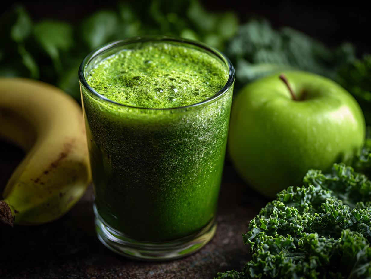 1 Green Detox Smoothie: Feel Amazing in Minutes!