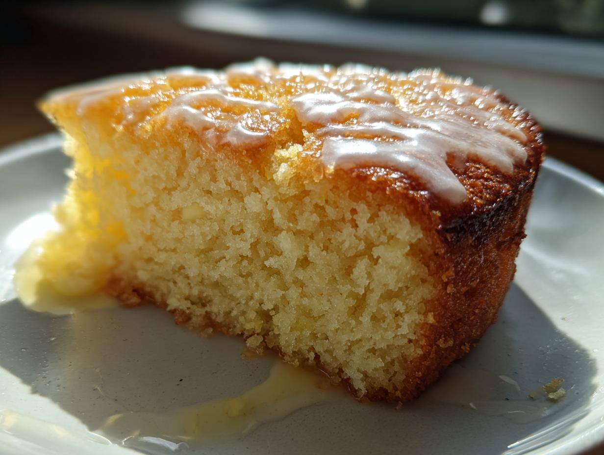 1-Bowl Lemon Drizzle Cake: 1 Hour of Bliss!