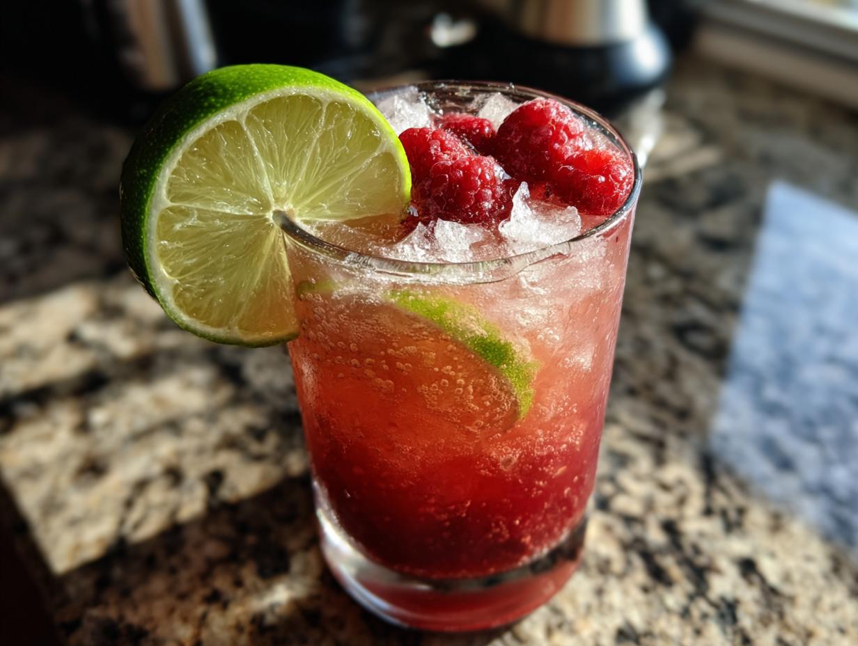 Unforgettable Raspberry Lime Rickey: 4…