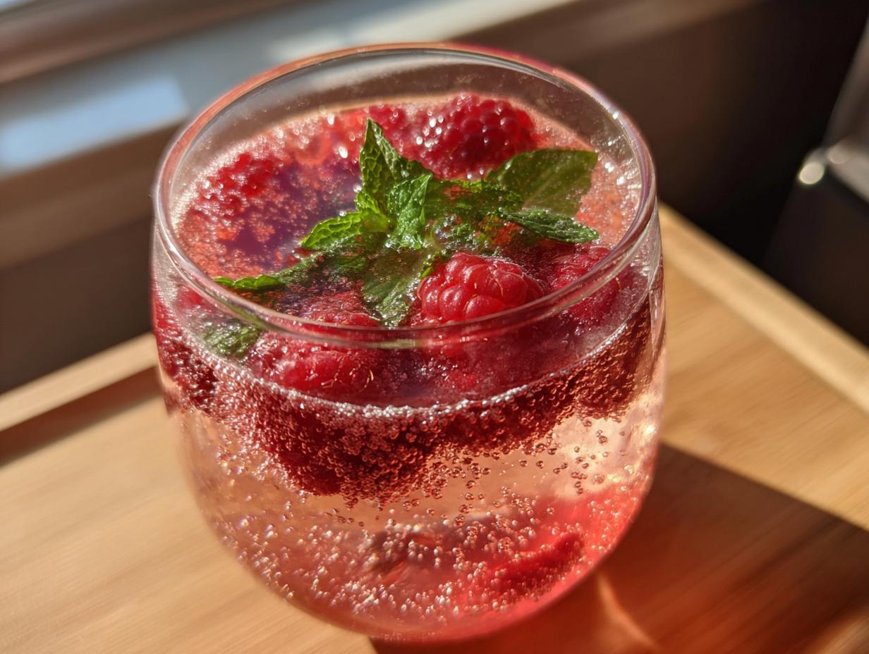 Delicious Raspberry Rosé Spritzer: 3…