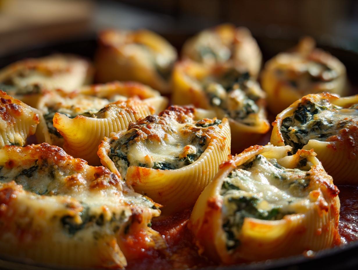 Spinach & Ricotta Shells: 1 Dish, 3 Reasons to Love!