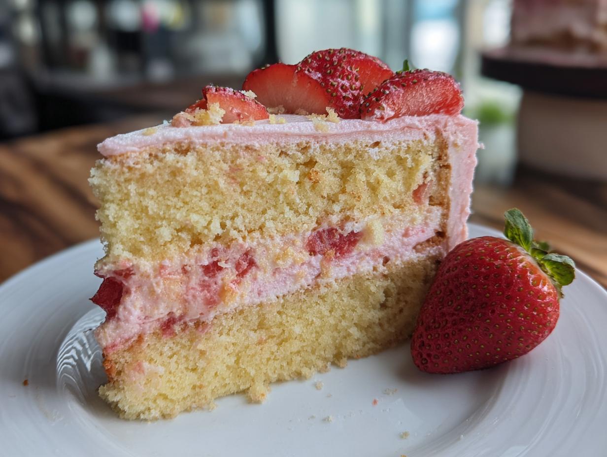 Delicious Strawberry Layer Cake: 1 Recipe You’ll Love!