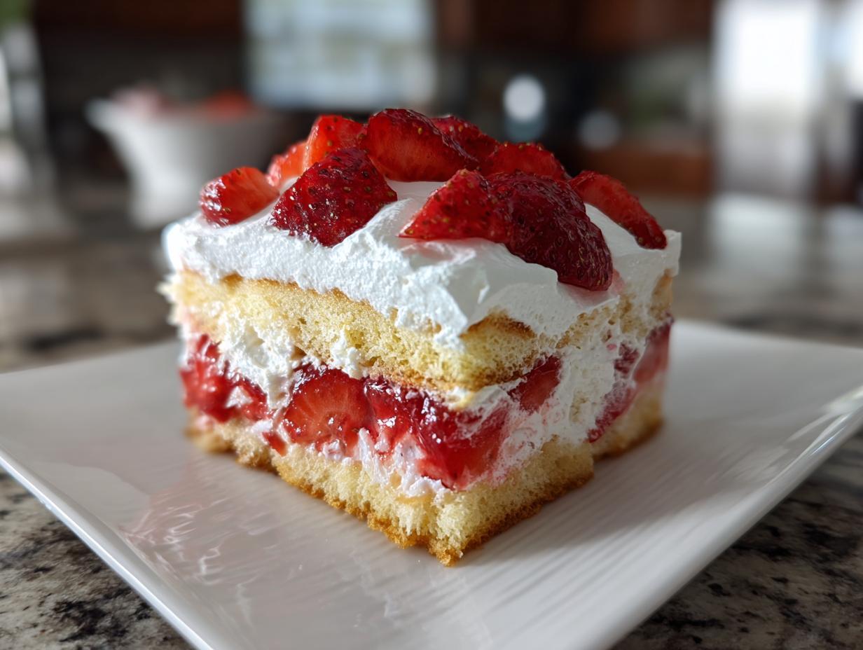 Easy Strawberry Shortcake Trifle: 1 Simple Recipe!