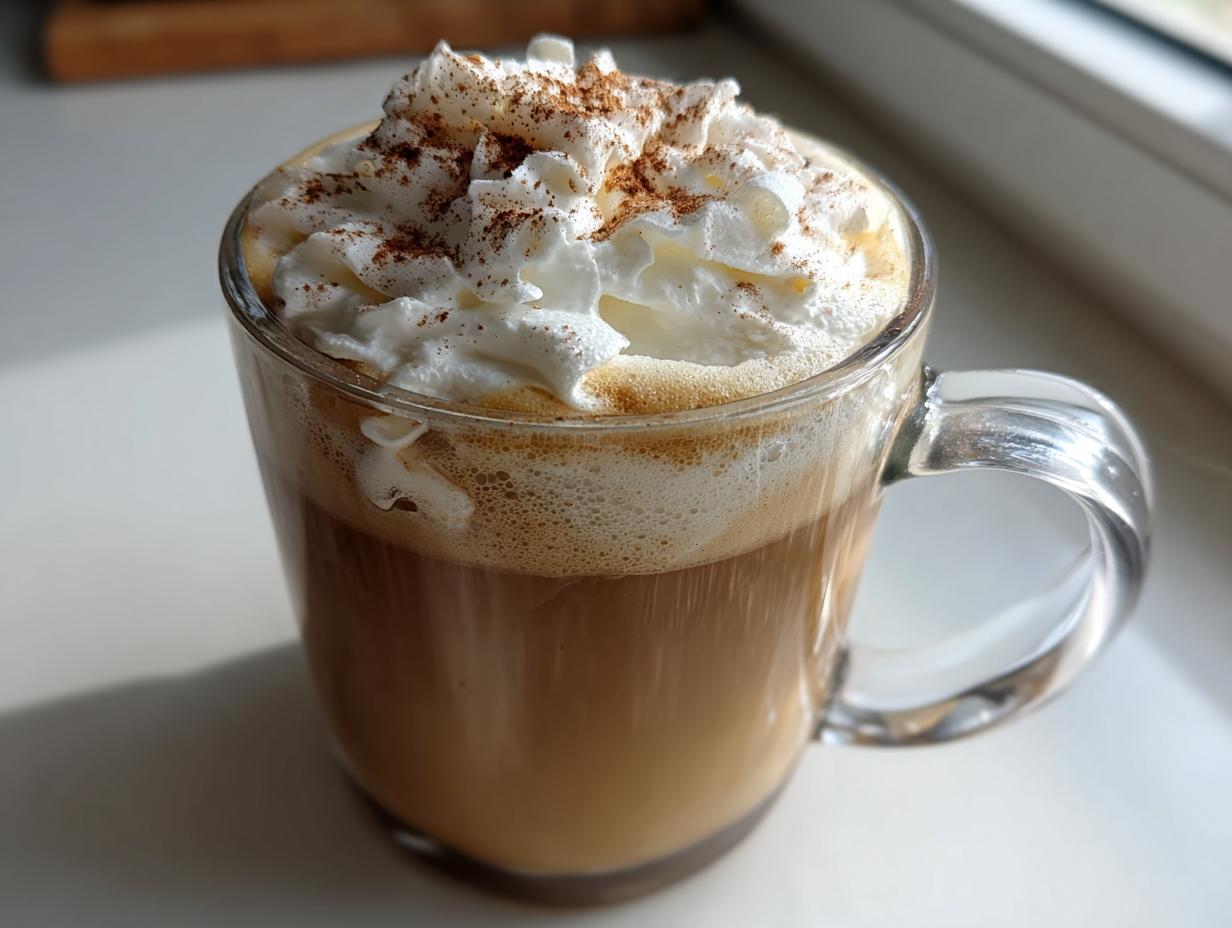 Beat the Cold with 1 Delicious Vanilla Maple Latte!