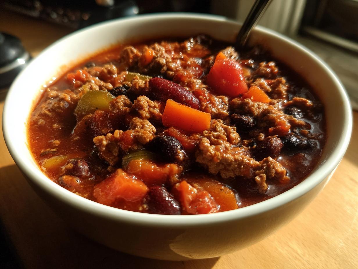 Best Guinness Beer Chili: 1…