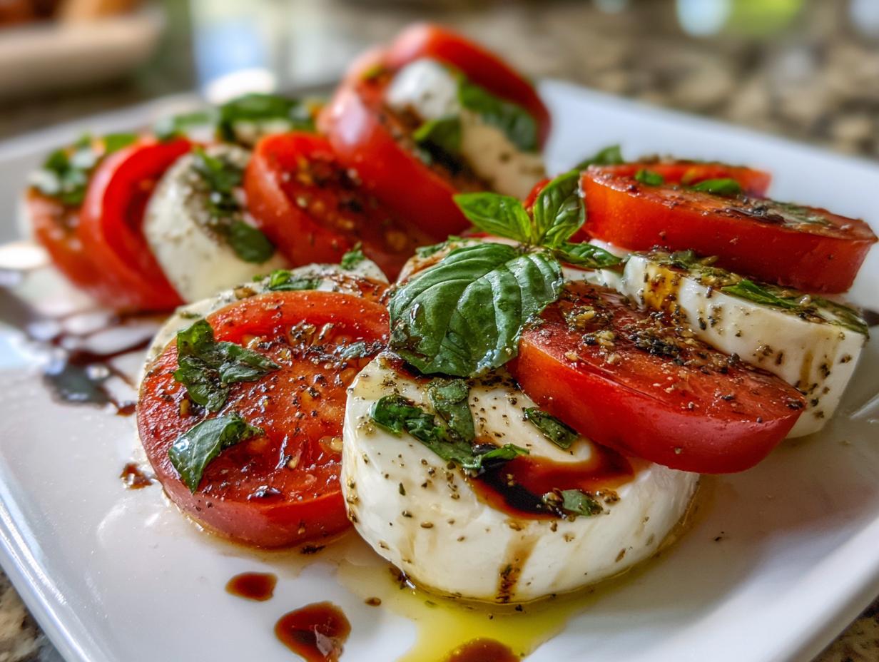 Make a Heart‑Shaped Caprese Salad in 5 Minutes!