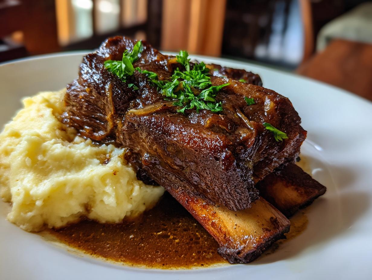 Stout-Braised Short Ribs: A Flavorful…