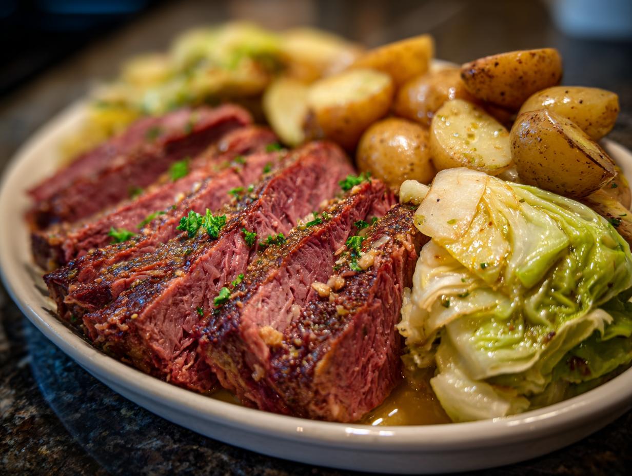 Make a Delicious Traditional Corned Beef Platter in 1 Hour