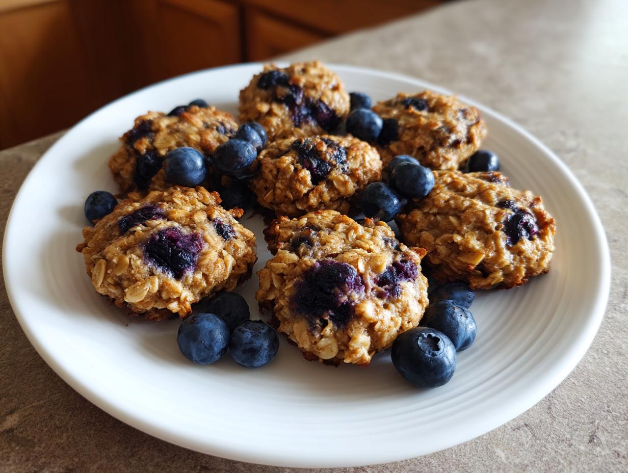 Healthy Blueberry Oatmeal Dog Treats Your Pup Will Crave
