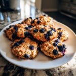 Blueberry Oatmeal Dog Treats - Tasty