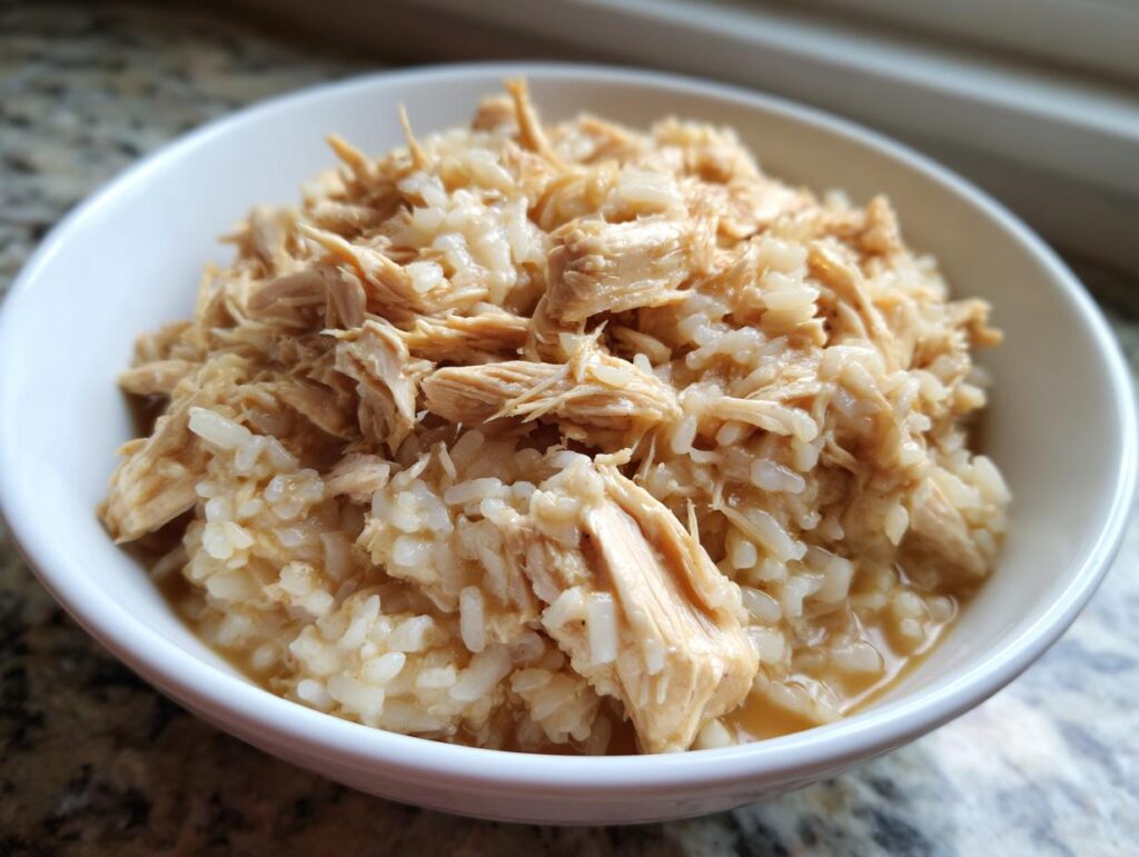 Chicken & Rice Cat Meal - Featured