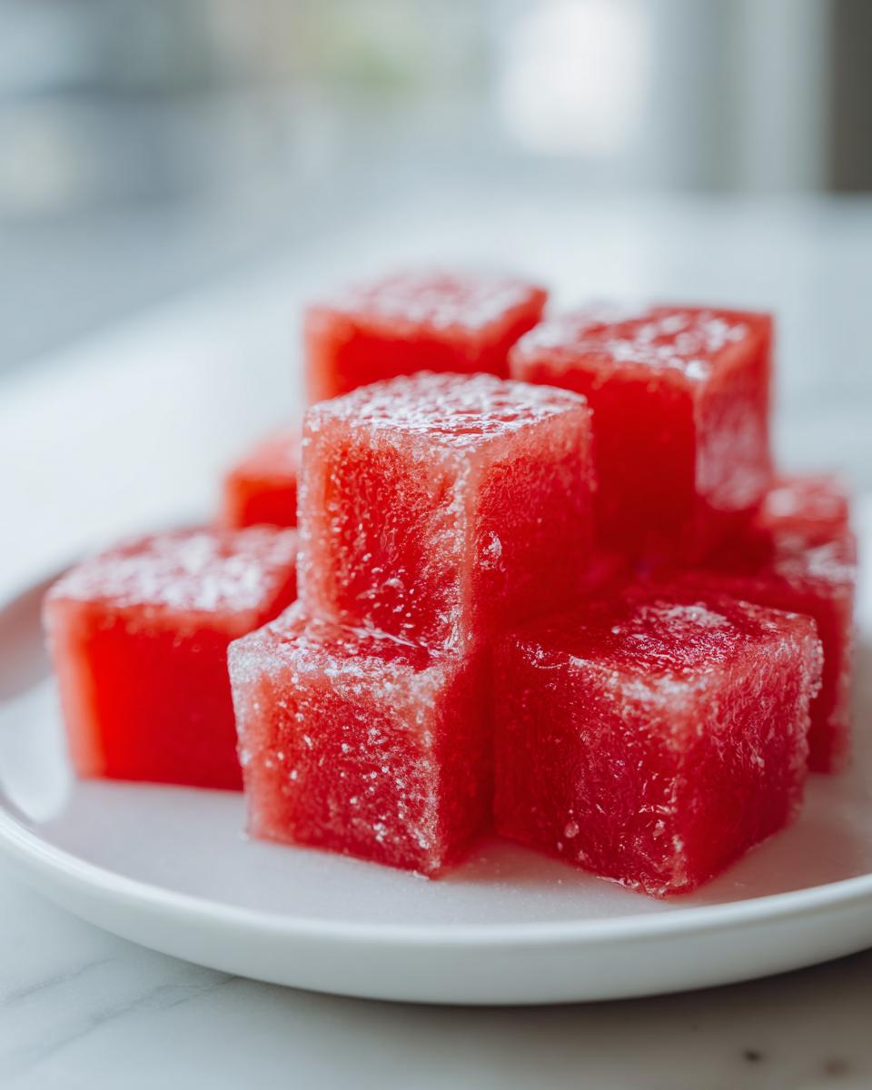Frozen Watermelon Dog Treat Cubes - Other 1