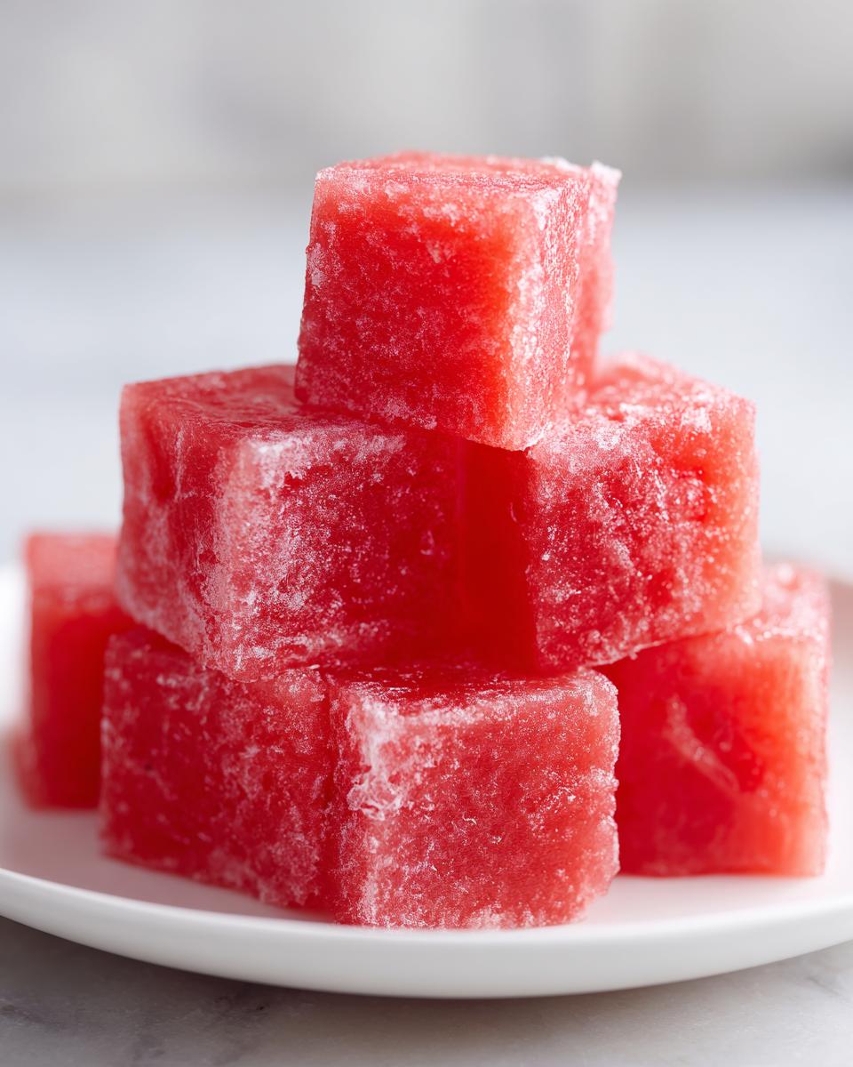 Frozen Watermelon Dog Treat Cubes - Other 4