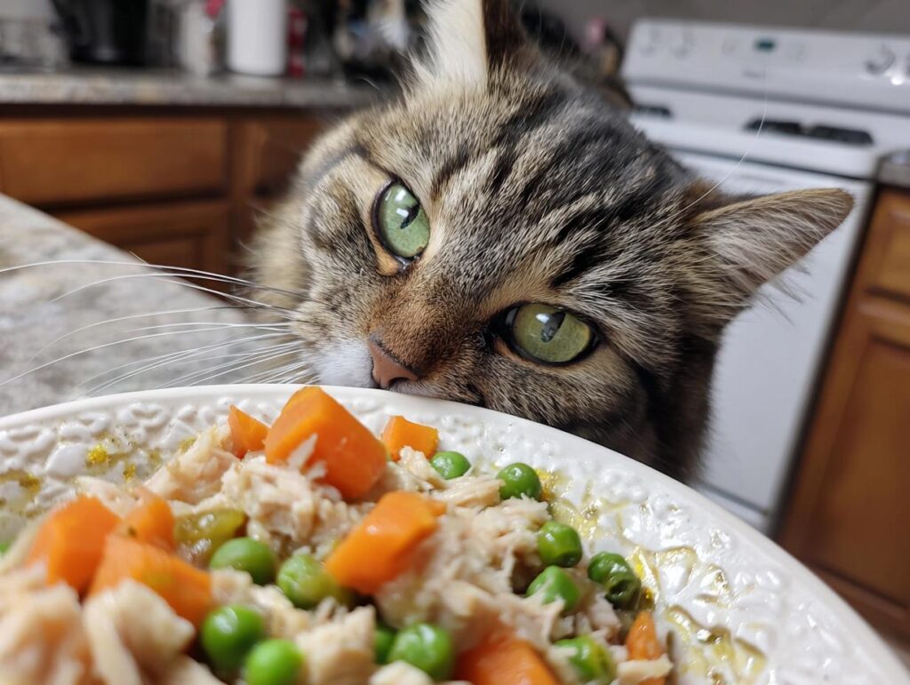 Healthy Indoor Cat Meal - Featured
