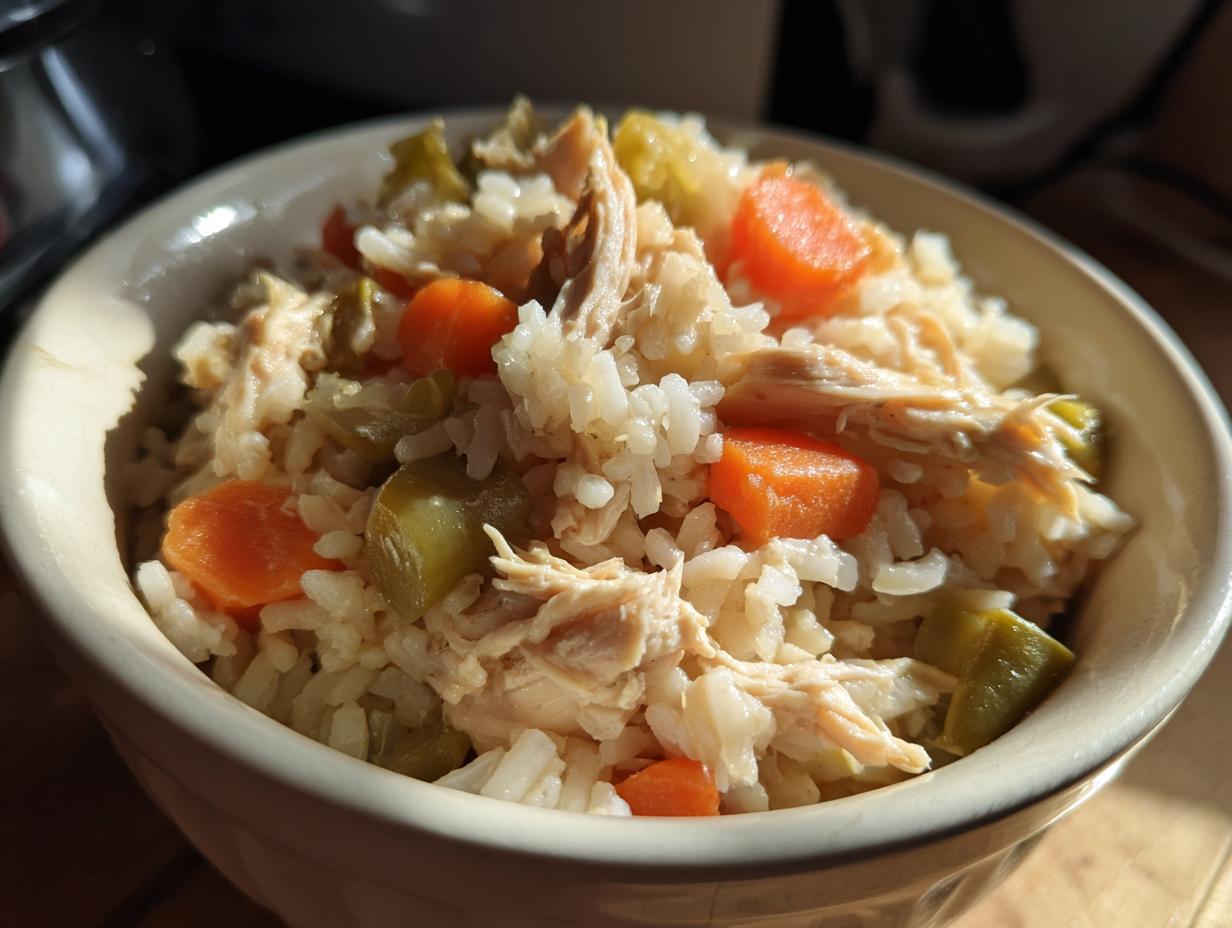 Wholesome Homemade Chicken & Rice Dog Meal in 30 Minutes